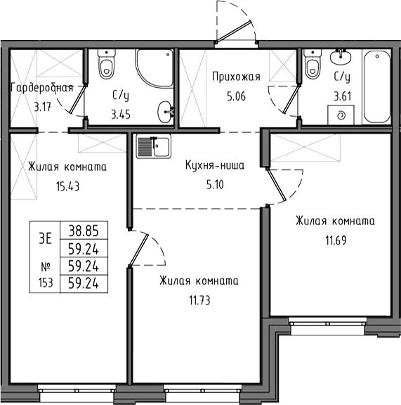 Планировка квартиры