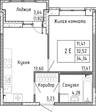 Планировка квартиры