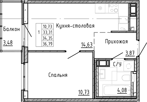 Планировка квартиры
