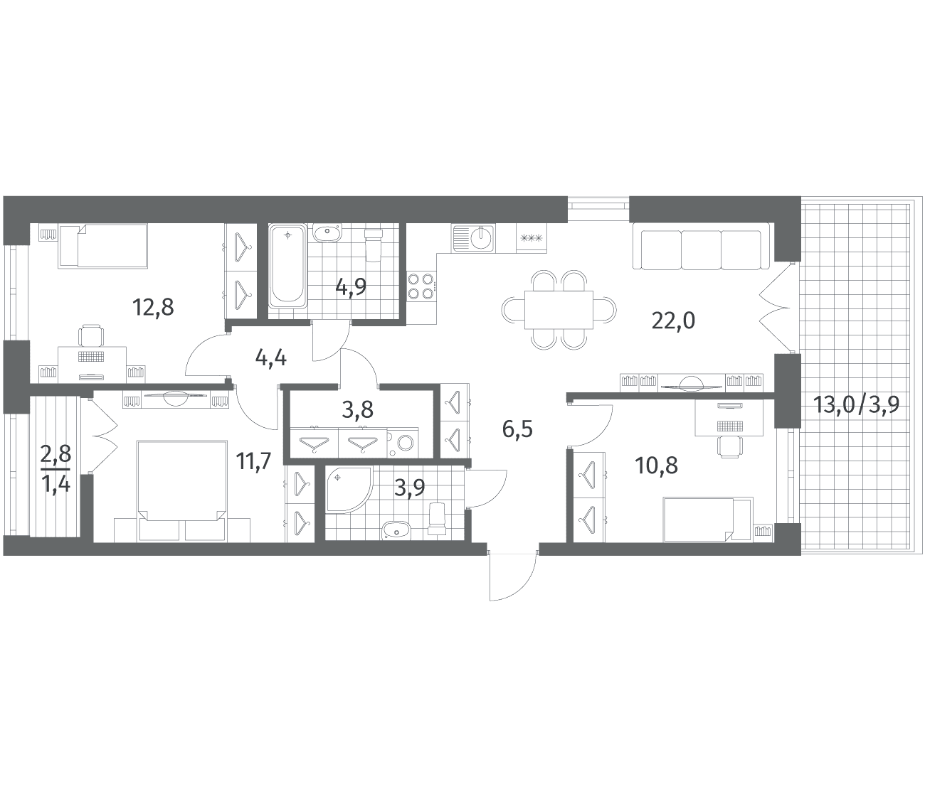 Планировка квартиры