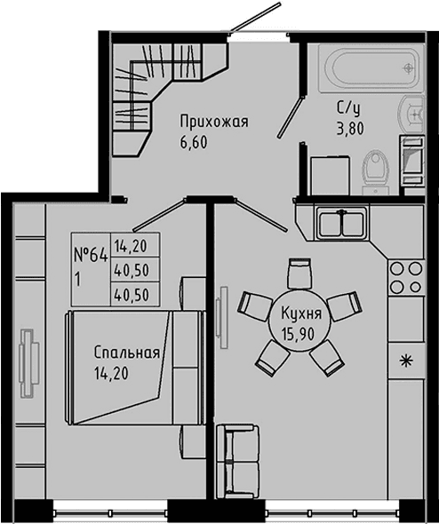 Планировка квартиры