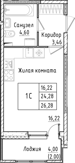 Планировка квартиры