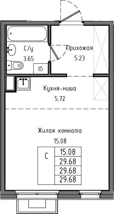 Планировка квартиры