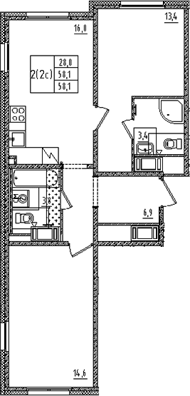 Планировка квартиры