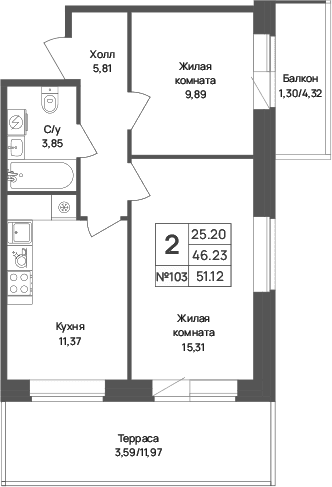 Планировка квартиры