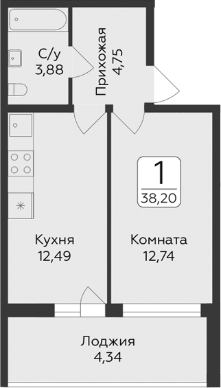 Планировка квартиры