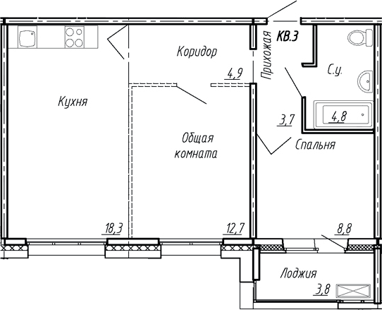Планировка квартиры