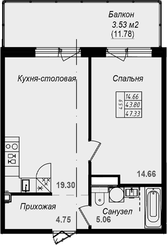Планировка квартиры