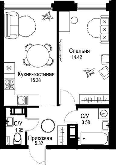 Планировка квартиры