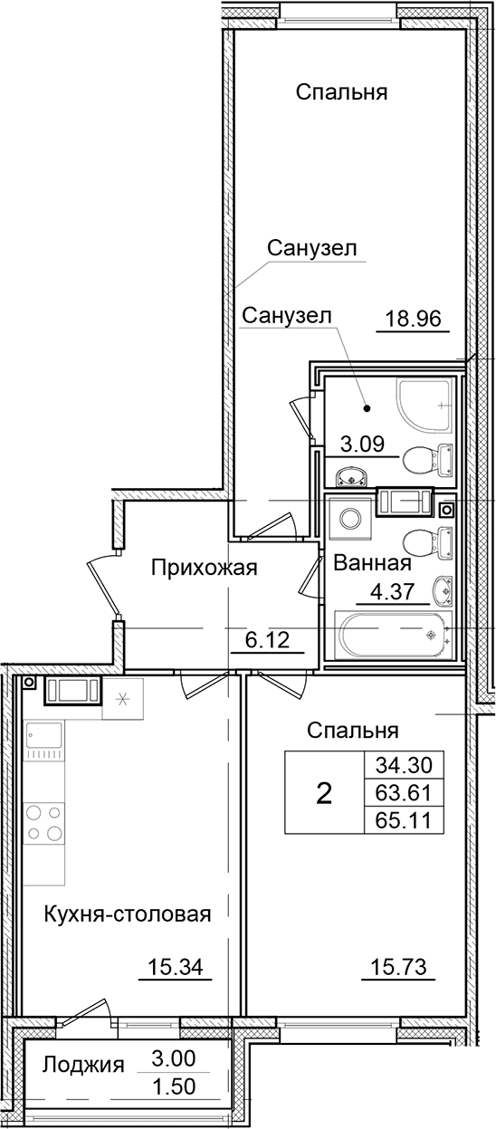 Планировка квартиры