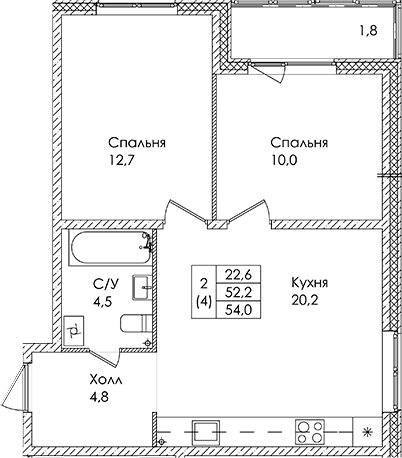 Планировка квартиры
