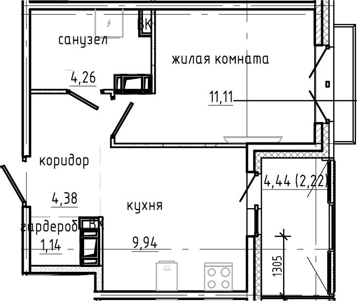 Планировка квартиры
