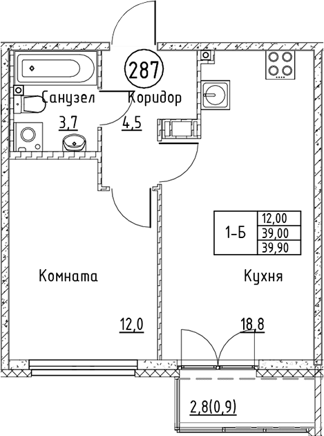 Планировка квартиры