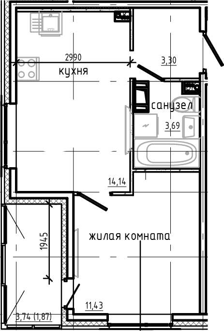 Планировка квартиры