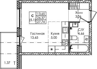 Планировка квартиры