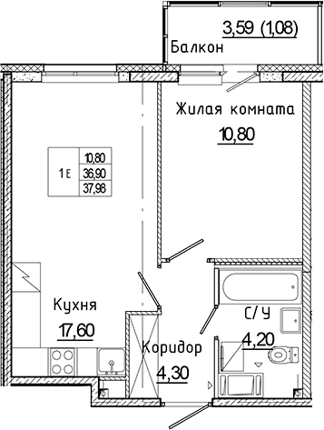 Планировка квартиры