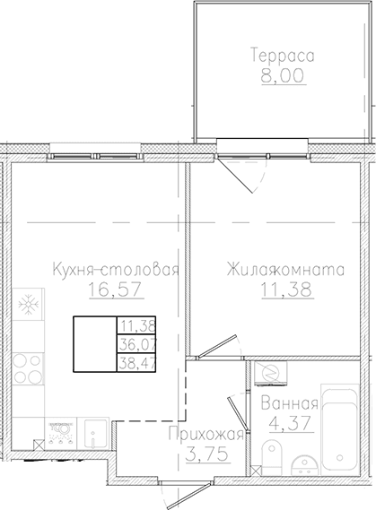 Планировка квартиры