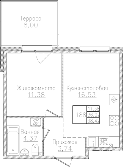 Планировка квартиры