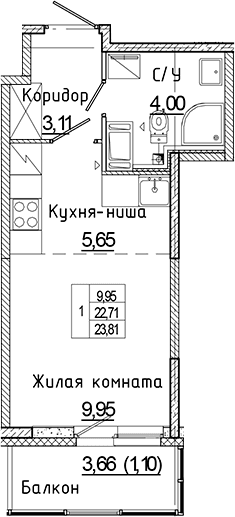 Планировка квартиры