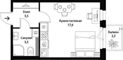 Планировка квартиры
