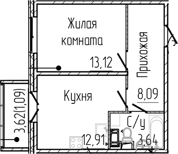 Планировка квартиры