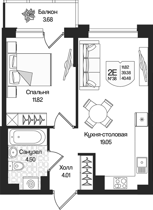Планировка квартиры