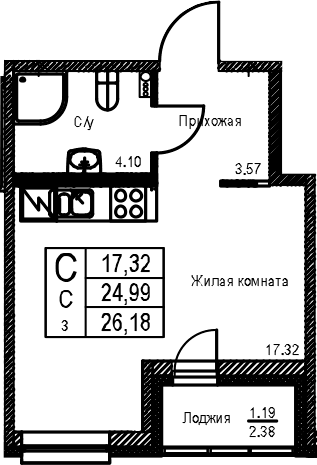 Планировка квартиры