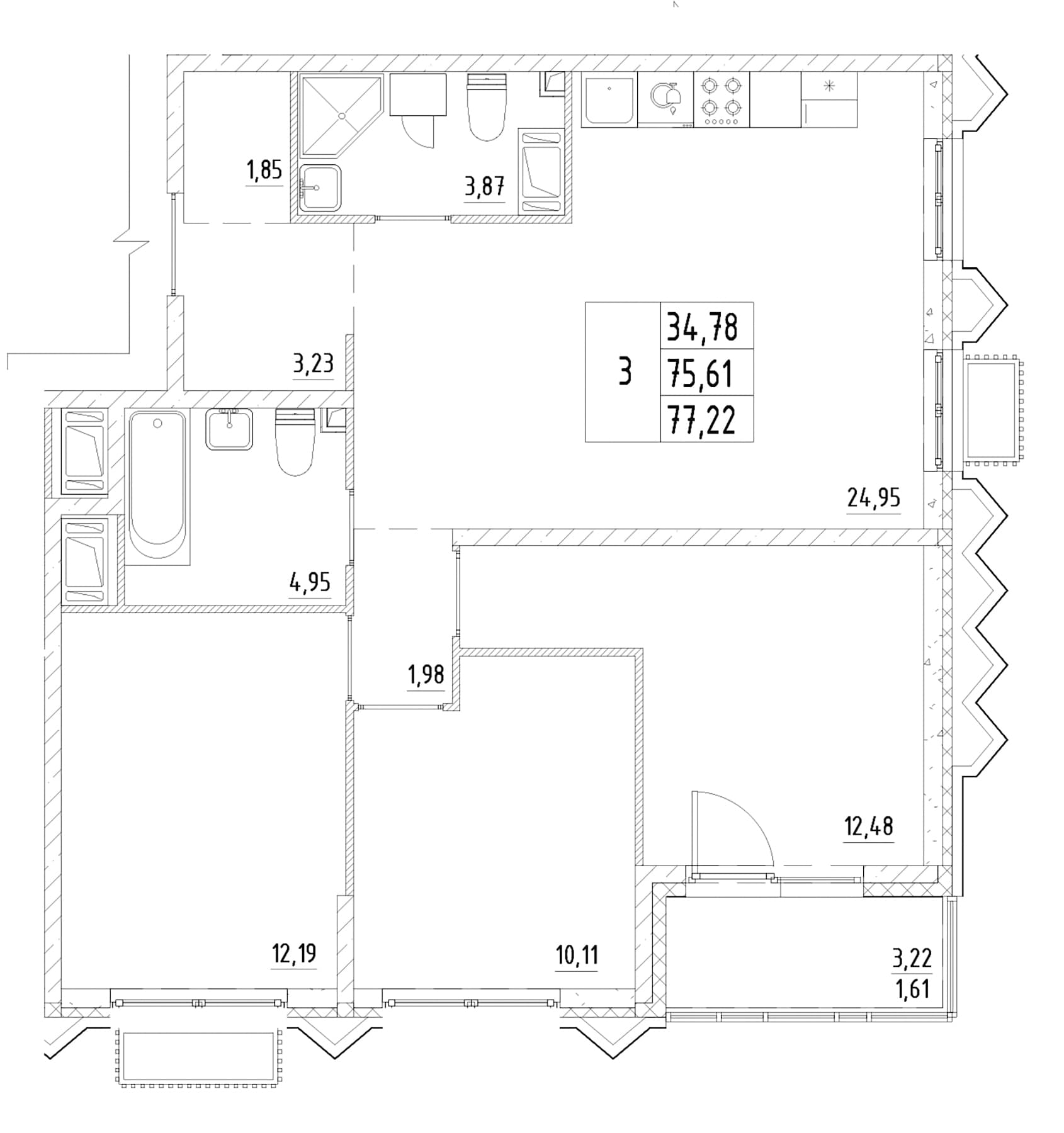 Планировка квартиры