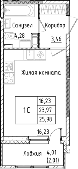 Планировка квартиры