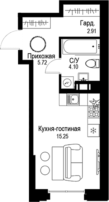 Планировка квартиры