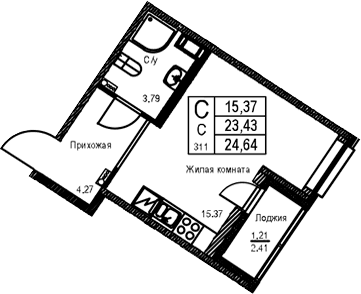 Планировка квартиры