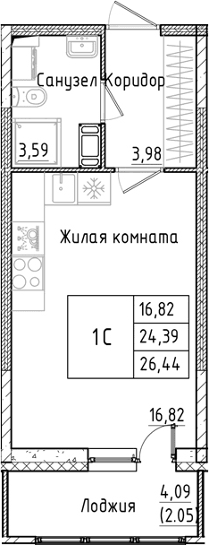 Планировка квартиры