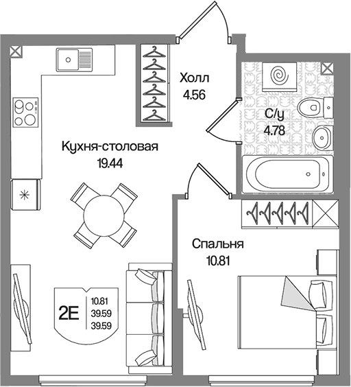 Планировка квартиры