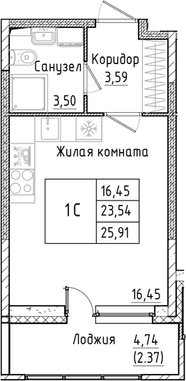 Планировка квартиры