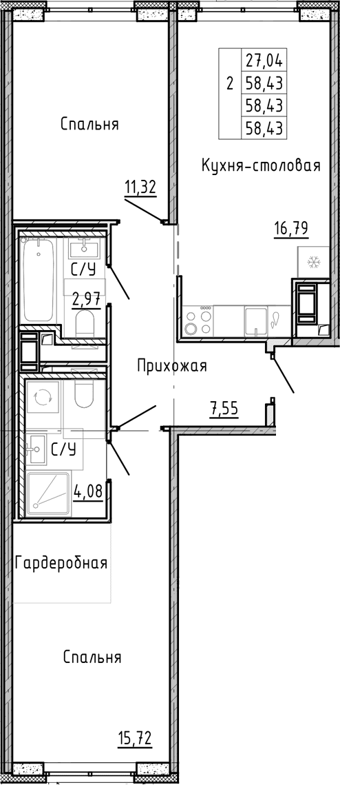 Планировка квартиры