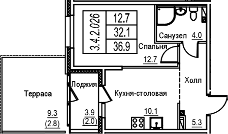 Планировка квартиры