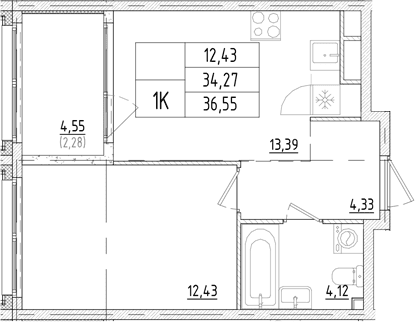 Планировка квартиры
