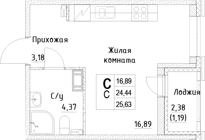 Планировка квартиры