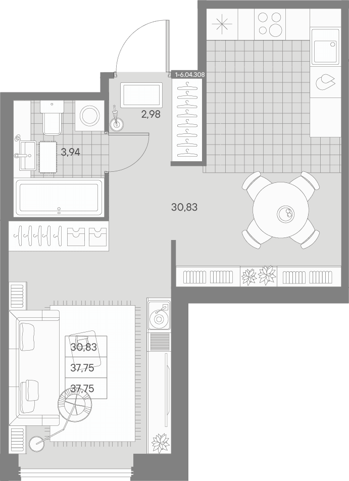 Планировка квартиры