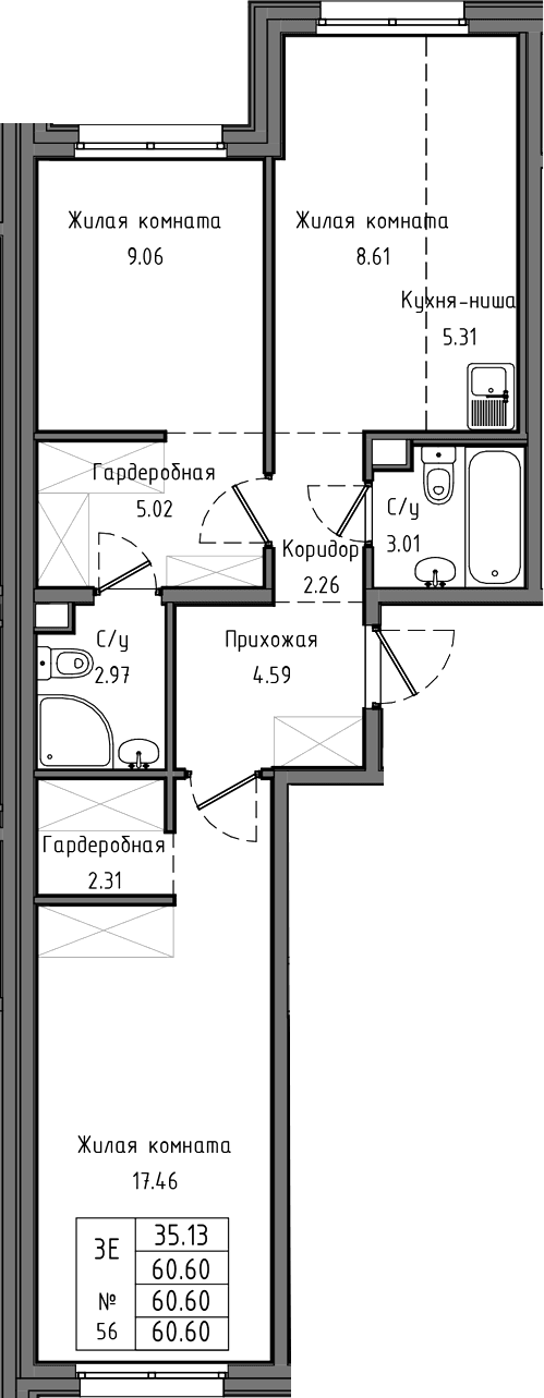 Планировка квартиры