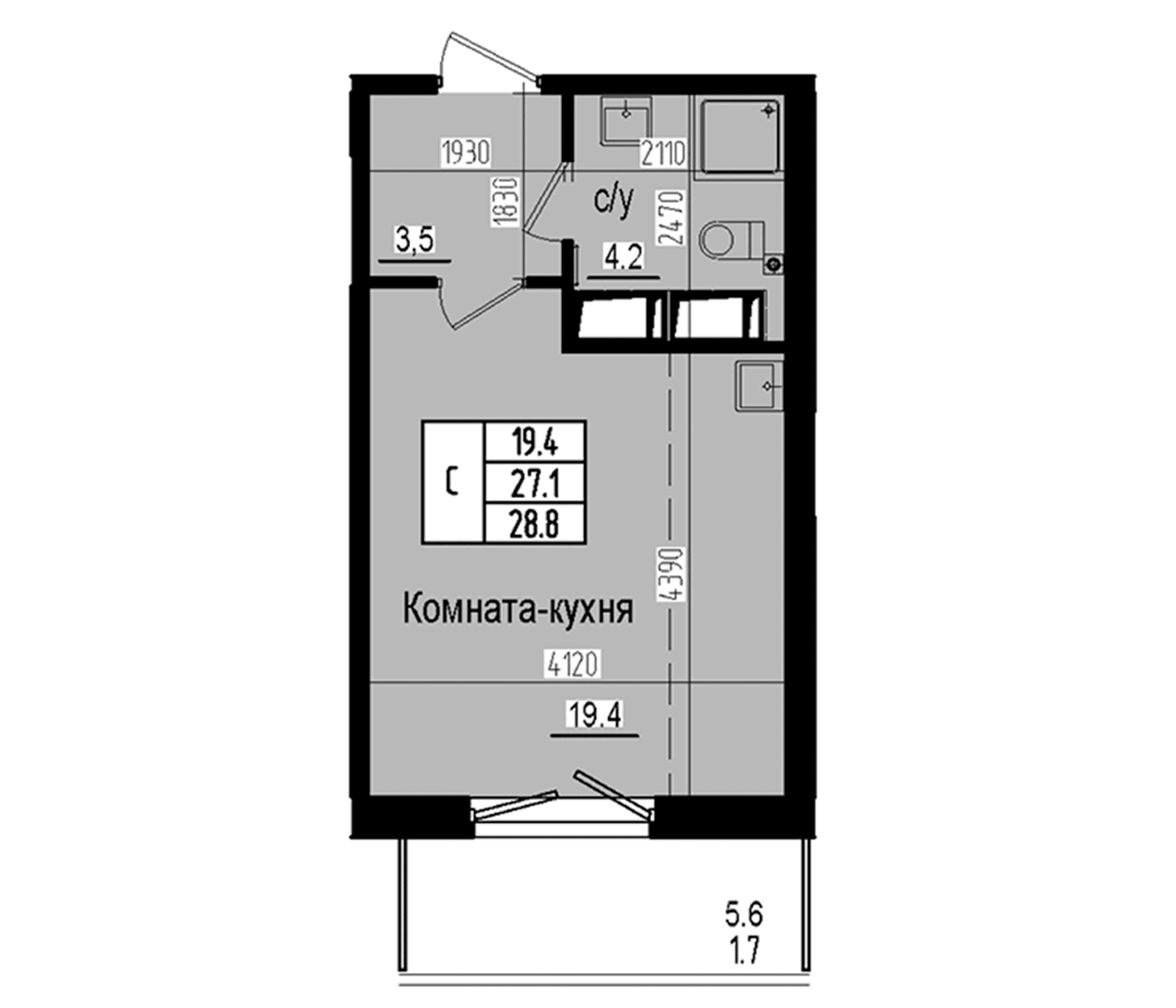 Планировка квартиры