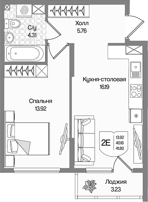 Планировка квартиры