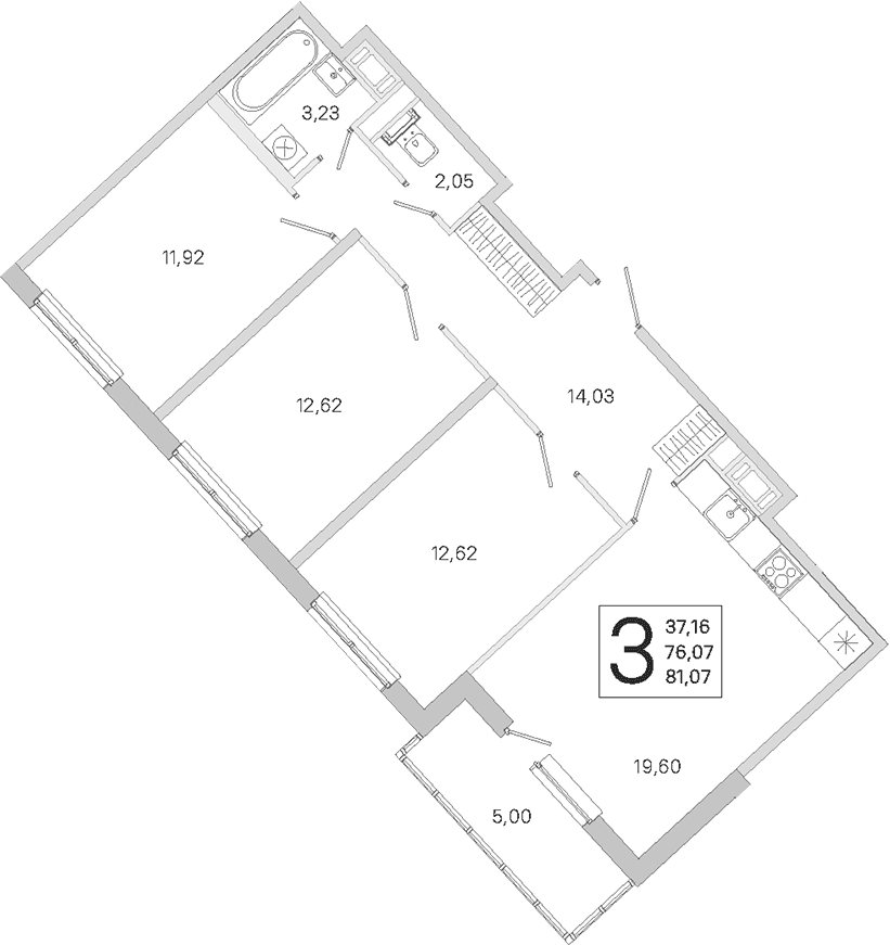 Планировка квартиры