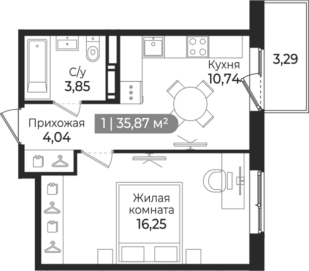 Планировка квартиры