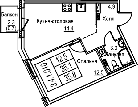 Планировка квартиры