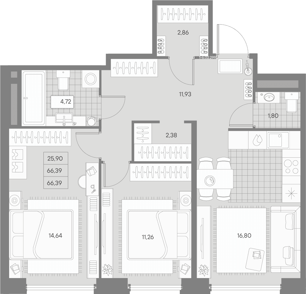 Планировка квартиры