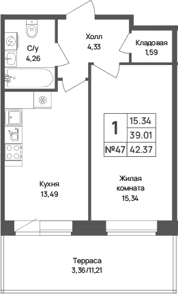 Планировка квартиры