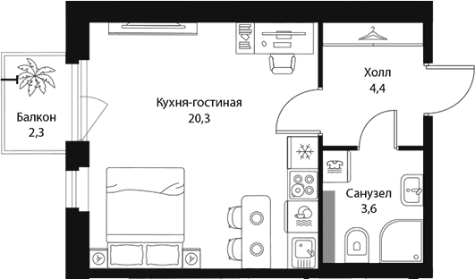 Планировка квартиры