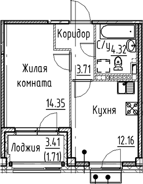 Планировка квартиры