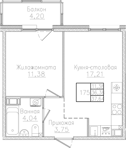 Планировка квартиры
